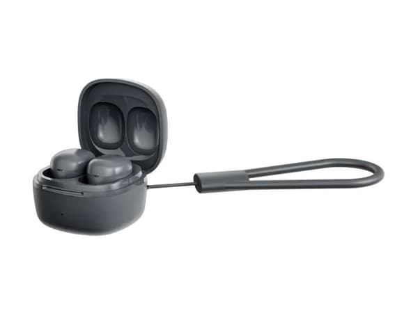 Canyon OnGo 4 Mini - True wireless-hörlurar med mikrofon - inuti örat - Bluetooth - grå