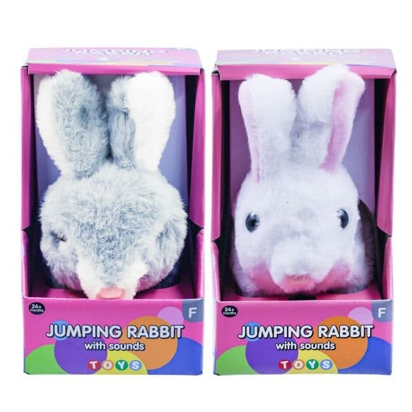 Jumping Rabbit w/sound 2-asst