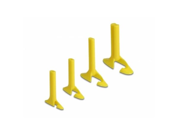 Delock - Kabeldragverktyg - gul
