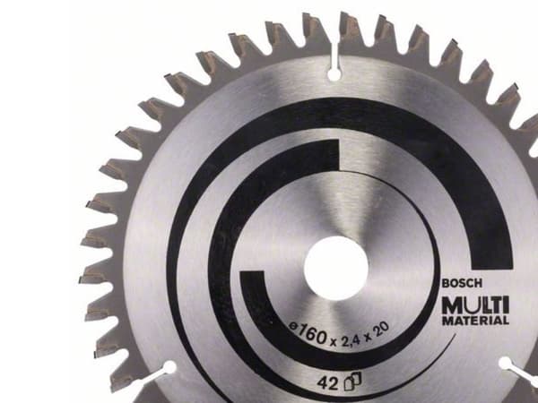 Bosch Multi Material - Sirkelformet sagblad - for multiformål - 160 mm - 42 tenner