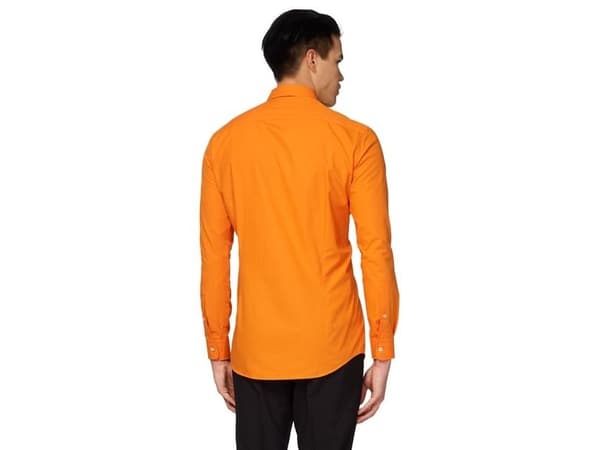 Orange skjorte
