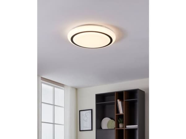 EGLO CAPASSO LOFT 2200LM Ø480 SORT