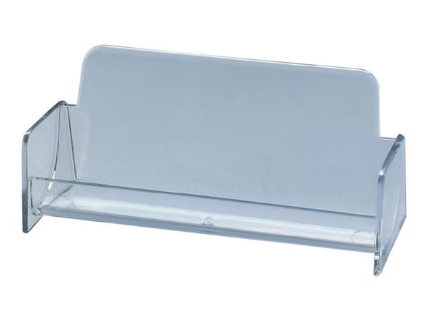 Sigel - Visitkortshållare - 50 kort - plast - CrystalClear