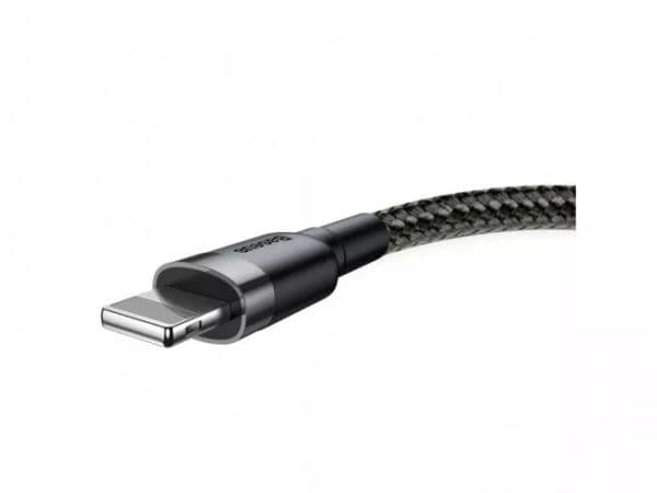 Baseus Cafule - Lightning-kabel - Lightning hann til USB hann - 3 m - grå, svart