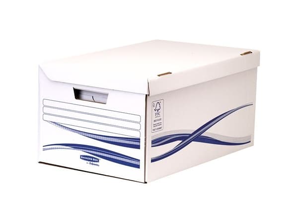 Bankers Box BASIC A4+ - Förvaringsbox (paket om 10)