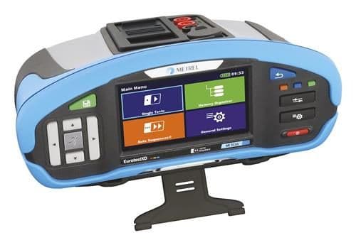 ELMA INSTRUMENTS Metrel MI3155 Eurotest XDe fuldautomatisk installationstester (Danish software only)