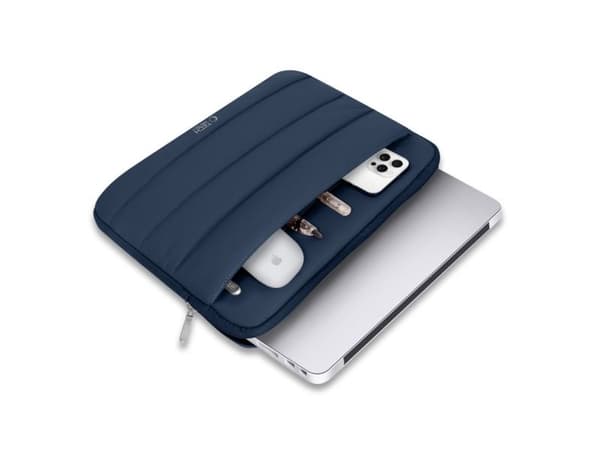 Tech-Protect Fluffy Laptop 15-16 navy blue
