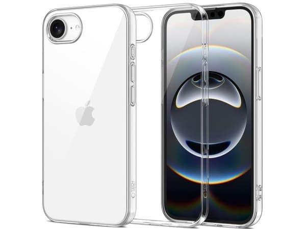 Tech-Protect FlexAir-deksel for iPhone 16e / 17e - transparent