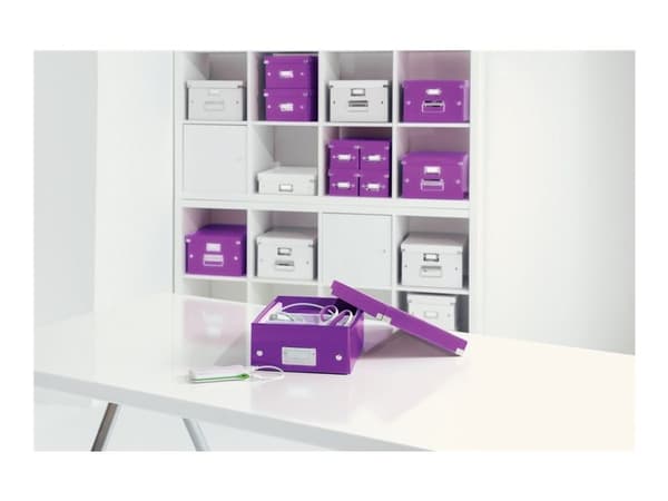 Leitz Click & Store - Lagerboks - purpur