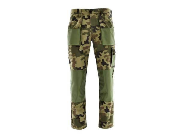 Arbeidsbukse Sara Workwear, grønn, bomull/polyester, L