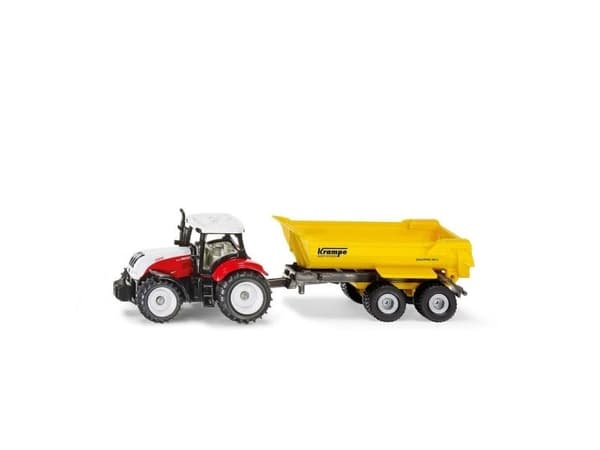 Siku Steyr med Krampe-tippvagn