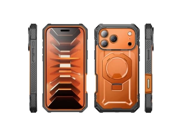 Supcase Grip Pro Mag MagSafe Case for iPhone 18 Pro / 17 Pro - Orange