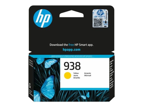 HP 938 - Gul - original - blekkpatron - for P/N: C2WH2B#B1H