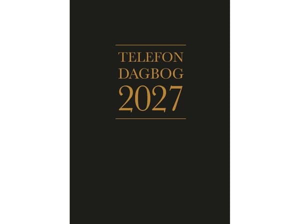 Telefondagbog 2027 |