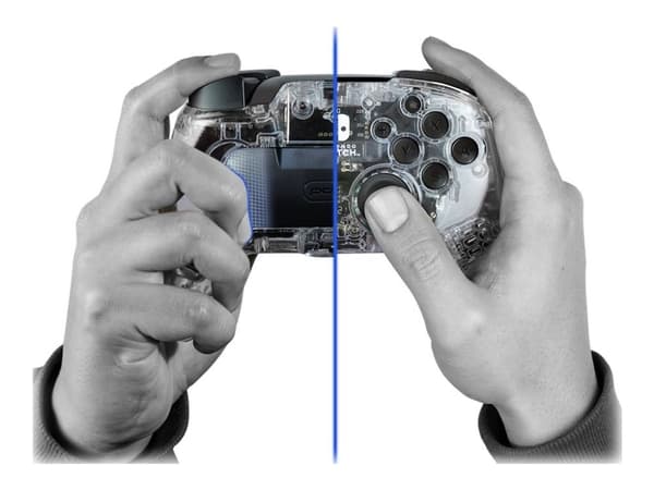 Afterglow Wireless Deluxe Controller - Spelkontroll - trådlös - klar - för Nintendo Switch