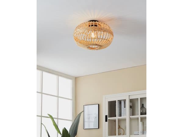 EGLO AMSFIELD LOFT E27 Ø450 NATUR