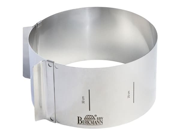 RBV Birkmann kakering | Easy Baking - Kakering - Rund - Flat overflate - Rustfritt stål - Rustfritt stål - 100 mm (429314)