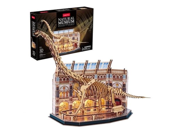 Cubic Fun puslespill 3D LED Brachiosaurus