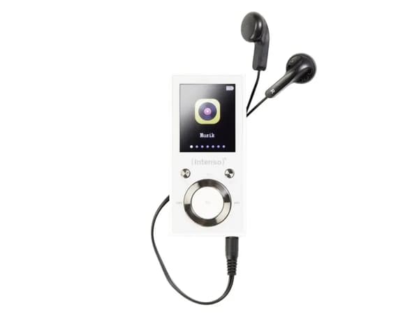 Intenso 3717492, MP3-spiller, USB 2.0, Hvit