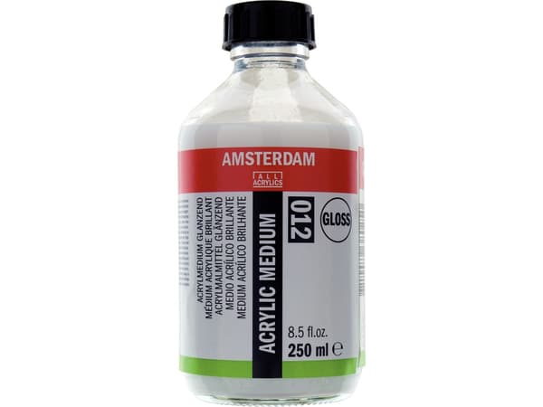 Amsterdam Acrylic medium gloss 012 flaska