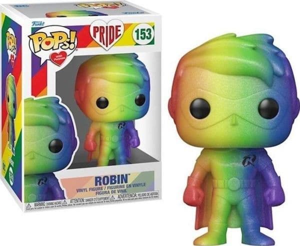 FUNKO POP! Vinylfigur: Pride - Robin, 9 cm