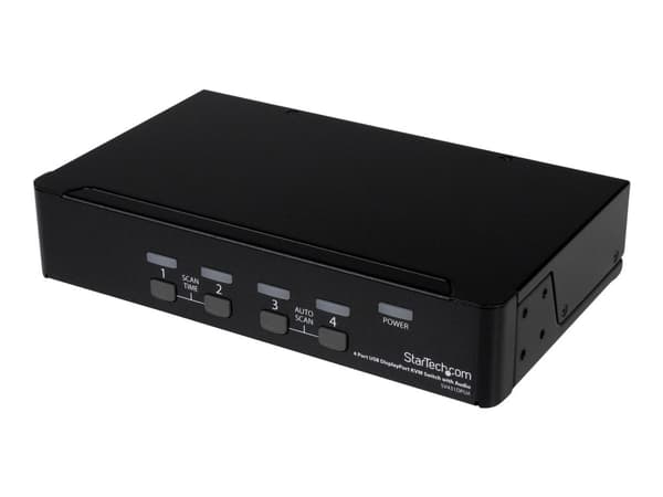 StarTech.com SV431DPUA, 3840 x 2400 pikseliä, Musta