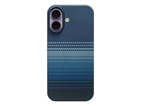 Pitaka KI1703, Etui, Apple, iPhone 17, 16 cm (6.3"), Blå