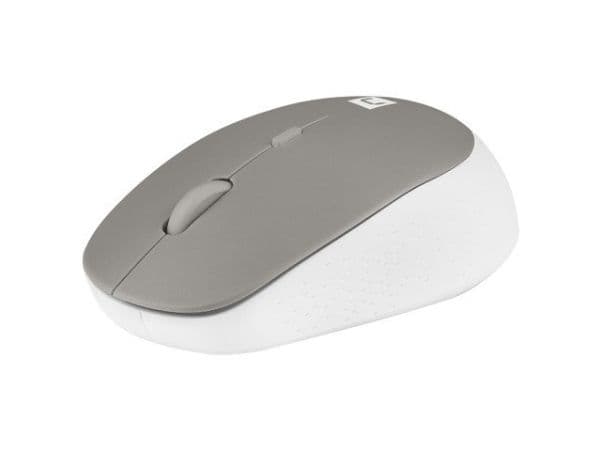 NATEC HARRIER 2 TRÅDLÖS MUS 1600DPI BLUETOOTH 5.1 VIT-GRÅ