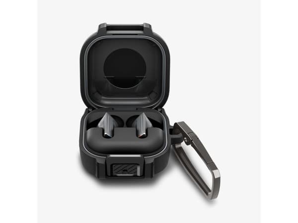 Spigen Lock Fit Galaxy Buds 4/Buds 4 Pro Case Matte Black