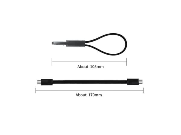Tech-Protect Ultraboost DNA Cable with Keychain USB-C PD 60W / 3A - Gray