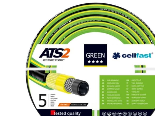 CELLFAST grön slang ATS2 5/8" 50 m