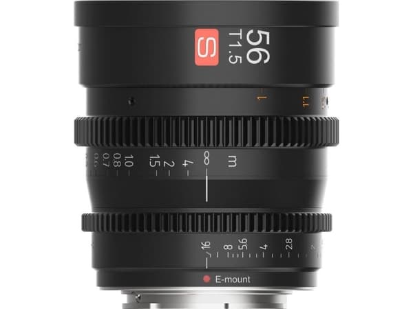 VILTROX S56mmT1.5 E, Sony E, Sony E, Sort, 540 g, 72 mm, 72 mm