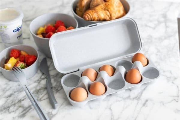 Koziol eggbeholder Eggs To Go hvit 3179525