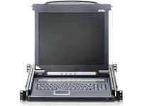 Slideaway-konsol 17" LCD US-tangentbord