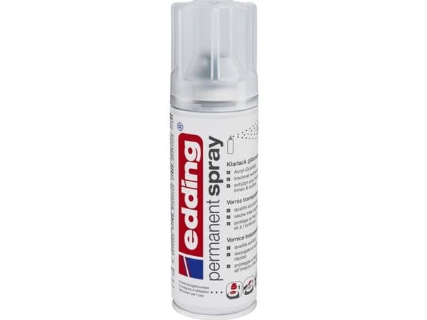 Spray Edding® 200 ml permanent klar högglanslack
