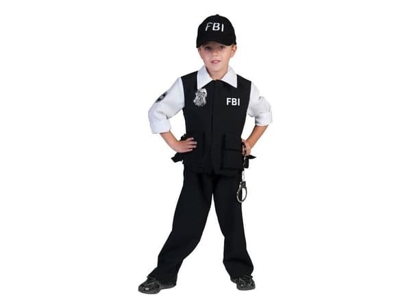 FBI Agent kostume, dreng