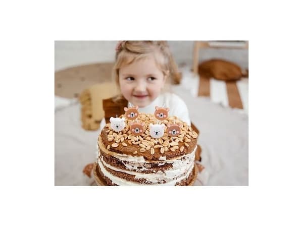PartyDeco SCS-11, Ljus, Multifärg, 6 styck