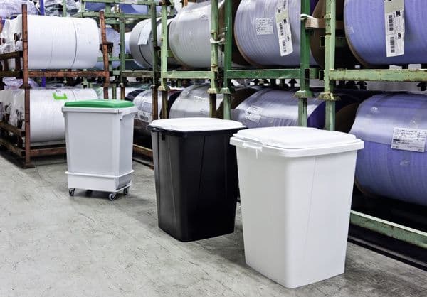 Affaldscontainer Durabin 90 liter grå
