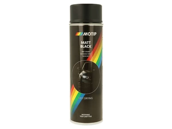 Motip Universallak sort mat 500ml.