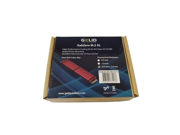 Gelid Solutions SubZero, VGA-kylare, Röd