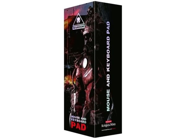 Kruger & Matz Warrior LED musematte og tastaturmatte
