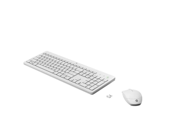 HP 230 WL hiiri + KB Combo WHT