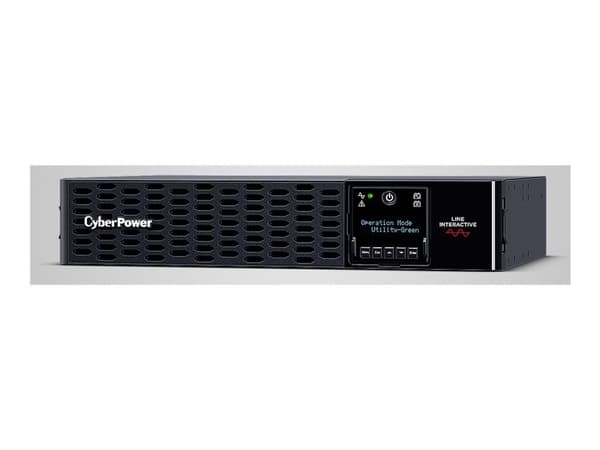 CyberPower UPS PR Tower19PRIIISeries 2000VA2000W 2U LineInteractive puhdas sini LCD USBRS232CLOUD-liitäntä