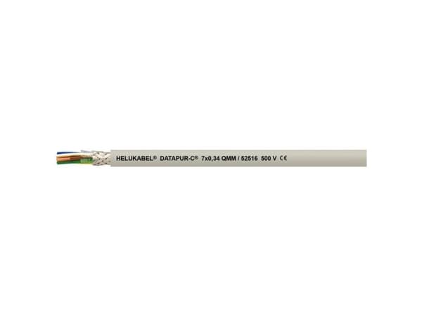 HELU 52524-100 datakabel 3 x 0,5 mm² grå 100 m