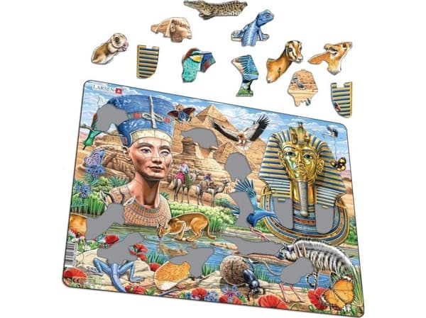 Palapeli: Sfinksi ja pyramidit – 85 palaa, Maxi (36,5 x 28,5 cm)