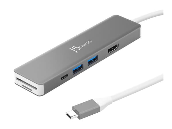 j5create Elite JCD390 - Dokkingstasjon - USB-C - HDMI - Europa