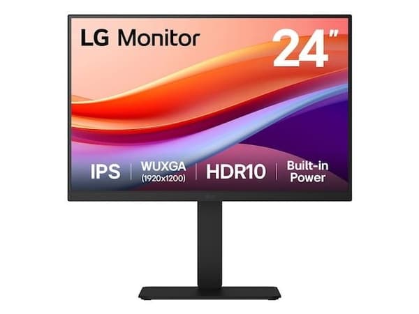 LG LCD 24BA55W-B 24" musta