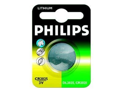 Philips CR2025 Knapcelle batteri 3V