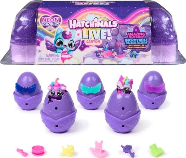 Hatchimals Alive Neon Rainbow kartong