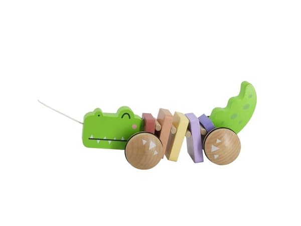Kinder and Kids - FSC - Pull Along Crocodile